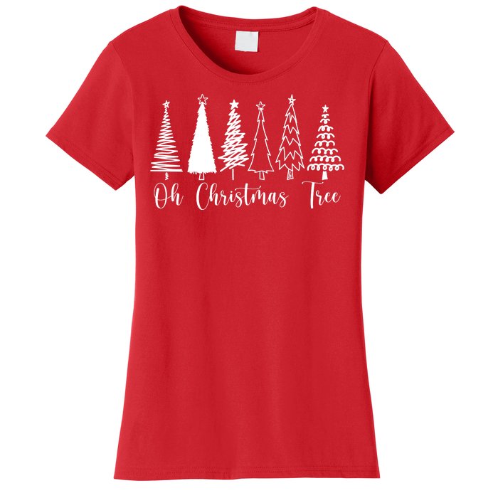 Oh Christmas Tree Holiday Women's T-Shirt