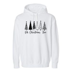 Oh Christmas Tree Holiday Garment-Dyed Fleece Hoodie