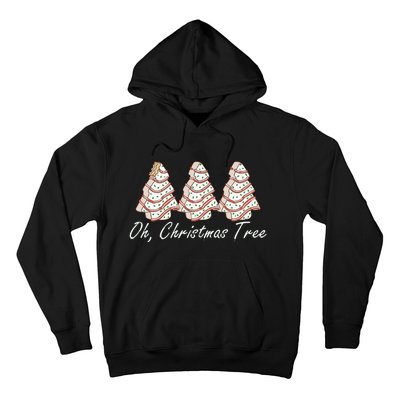 Oh Christmas Tree Cakes Debbie Funny Christmas Hoodie