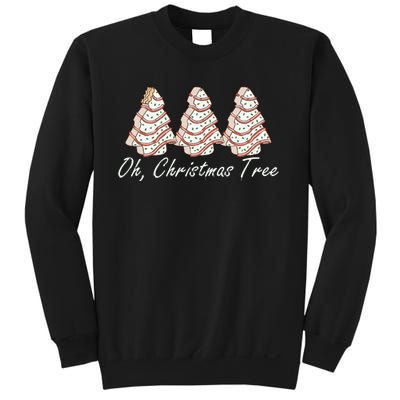 Oh Christmas Tree Cakes Debbie Funny Christmas Sweatshirt