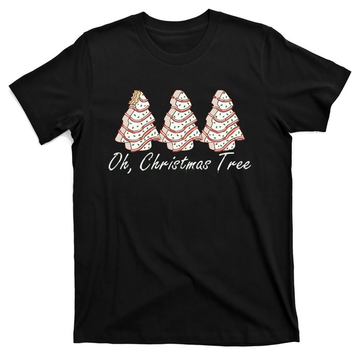 Oh Christmas Tree Cakes Debbie Funny Christmas T-Shirt