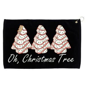 Oh Christmas Tree Cakes Debbie Funny Christmas Grommeted Golf Towel