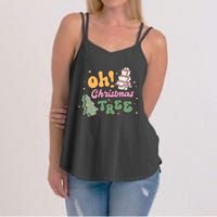 Oh Christmas Tree Cakes Debbie Funny Christmas Women's Strappy Tank