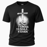 One Cross Three Nails Forgiven Cross Christian Faith Performance Shirt
