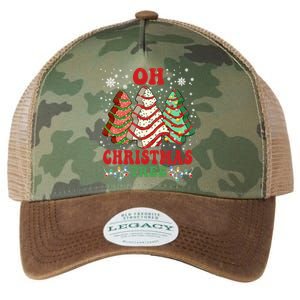 Oh Christmas Tree Cakes Debbie Funny Christmas Legacy Tie Dye Trucker Hat