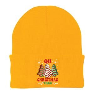 Oh Christmas Tree Cakes Debbie Funny Christmas Knit Cap Winter Beanie