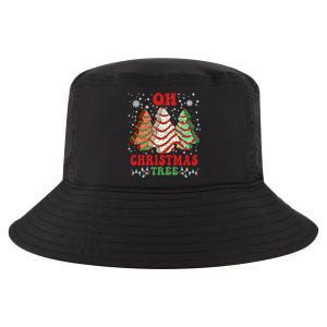 Oh Christmas Tree Cakes Debbie Funny Christmas Cool Comfort Performance Bucket Hat