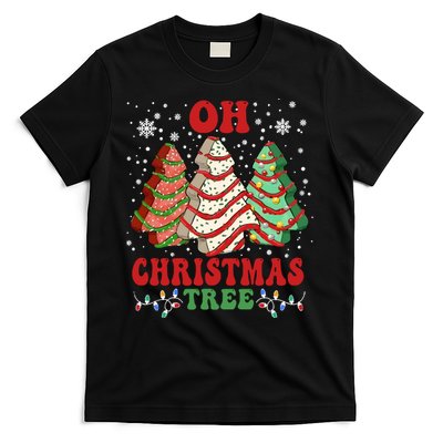 Oh Christmas Tree Cakes Debbie Funny Christmas T-Shirt