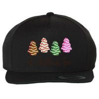Oh Christmas Tree Cakes Debbie Funny Christmas Wool Snapback Cap