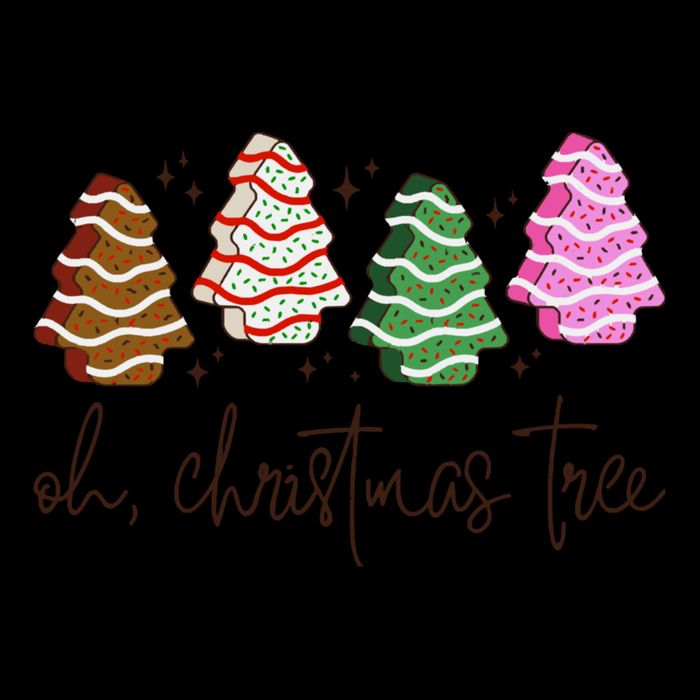 Oh Christmas Tree Cakes Debbie Funny Christmas Wool Snapback Cap