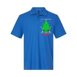 Oh Chemist Tree Chemistree Funny Science Chemistry Christmas Gift Softstyle Adult Sport Polo