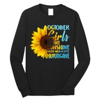 October Girls Sunflower Long Sleeve Shirt