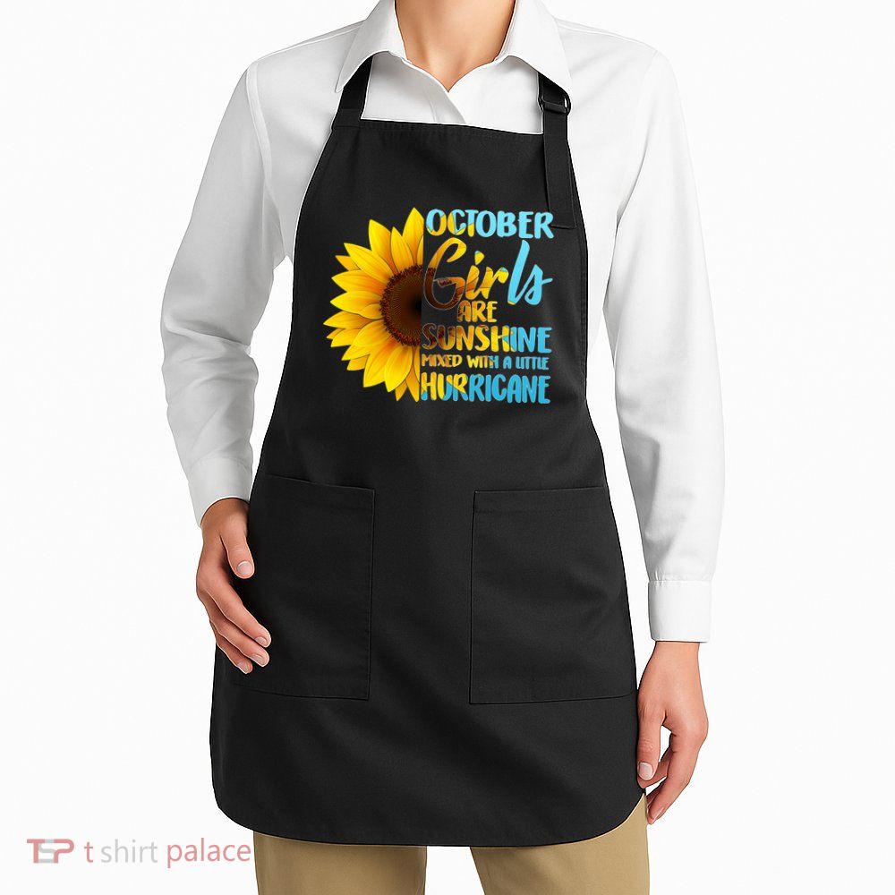 October Girls Sunflower Apron