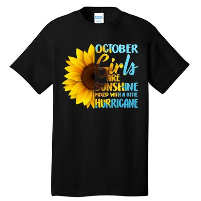 October Girls Sunflower Tall T-Shirt