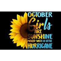 October Girls Sunflower Bumper Sticker