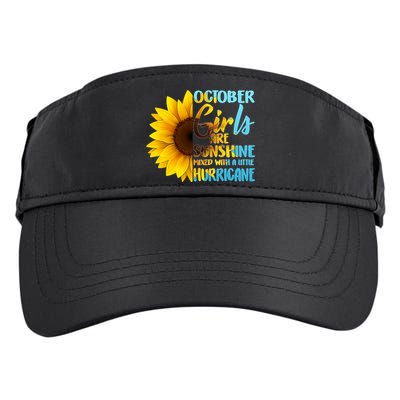 October Girls Sunflower Adult Drive Performance Visor