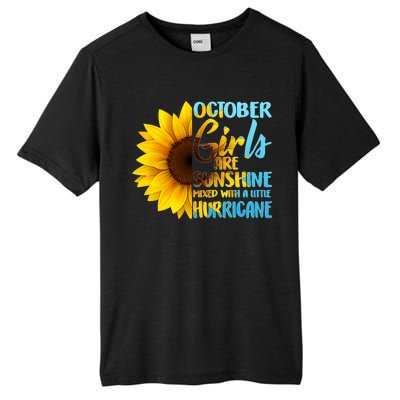 October Girls Sunflower Tall Fusion ChromaSoft Performance T-Shirt