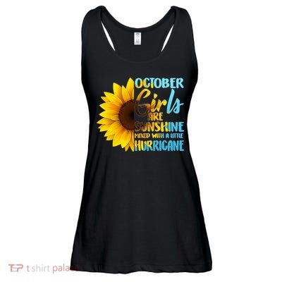 October Girls Sunflower Ladies Essential Flowy Tank