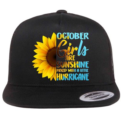 October Girls Sunflower Flatbill Hat