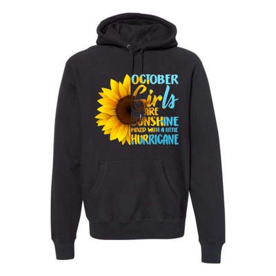 October Girls Sunflower Premium Hoodie