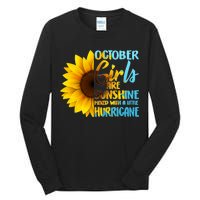 October Girls Sunflower Tall Long Sleeve T-Shirt