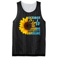 October Girls Sunflower Mesh Reversible Basketball Jersey Tank