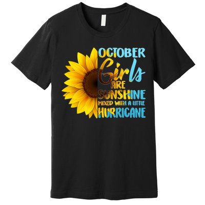 October Girls Sunflower Premium T-Shirt