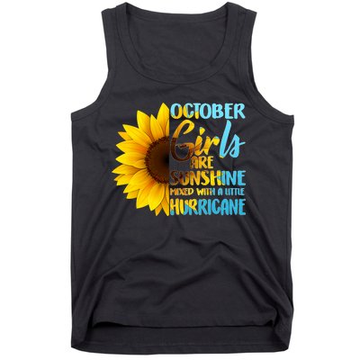 October Girls Sunflower Tank Top