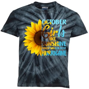 October Girls Sunflower Kids Tie-Dye T-Shirt