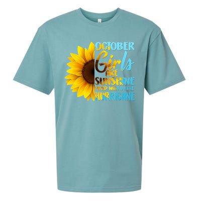 October Girls Sunflower Sueded Cloud Jersey T-Shirt