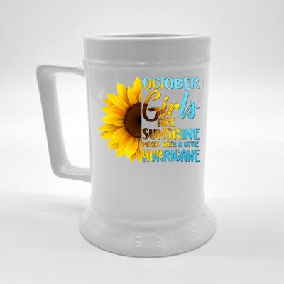 October Girls Sunflower Beer Stein