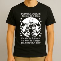 October Woman Soul Of A Witch Fire Of Lioness T-Shirt
