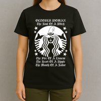 October Woman Soul Of A Witch Fire Of Lioness T-Shirt