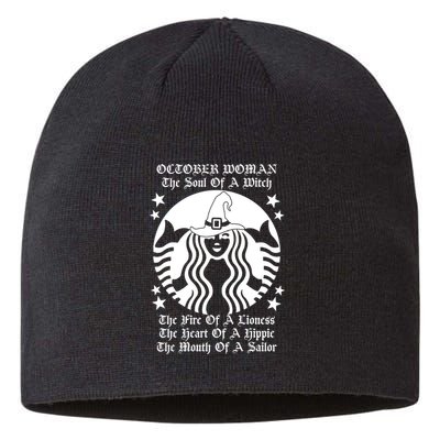 October Woman Soul Of A Witch Fire Of Lioness Sustainable Beanie