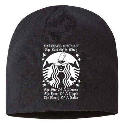 October Woman Soul Of A Witch Fire Of Lioness Sustainable Beanie