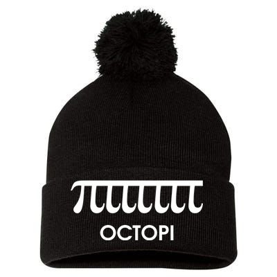 OctoPI Pom Pom 12in Knit Beanie