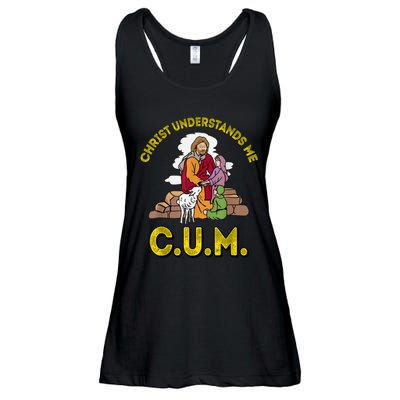 Original Christ Understands Me CUM Ladies Essential Flowy Tank