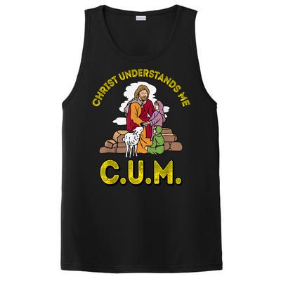 Original Christ Understands Me CUM PosiCharge Competitor Tank