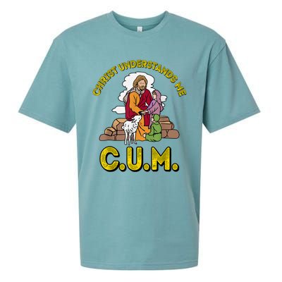 Original Christ Understands Me CUM Sueded Cloud Jersey T-Shirt