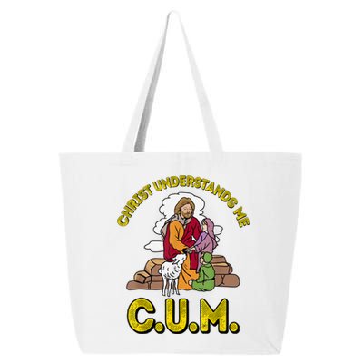 Original Christ Understands Me CUM 25L Jumbo Tote