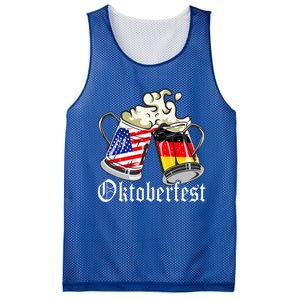 Oktoberfest Cheers Usa Germany Flags Mesh Reversible Basketball Jersey Tank