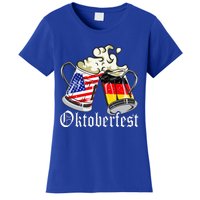 Oktoberfest Cheers Usa Germany Flags Women's T-Shirt