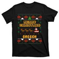 Oregon Christmas Ugly T-Shirt