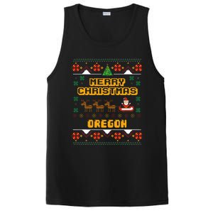 Oregon Christmas Ugly PosiCharge Competitor Tank