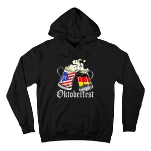 Oktoberfest Cheers Usa Germany Flags Hoodie