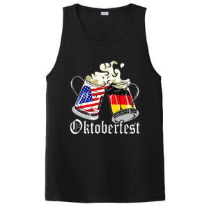 Oktoberfest Cheers Usa Germany Flags PosiCharge Competitor Tank