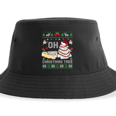 Oh Christmas Ugly Tree Cakes Debbie Becky Jen Cake Lovers Gift Sustainable Bucket Hat