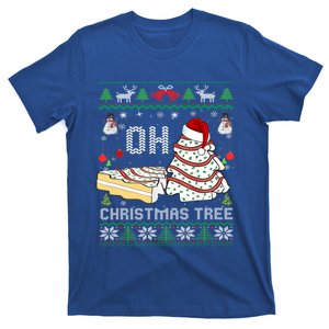 Oh Christmas Ugly Tree Cakes Debbie Becky Jen Cake Lovers Gift T-Shirt