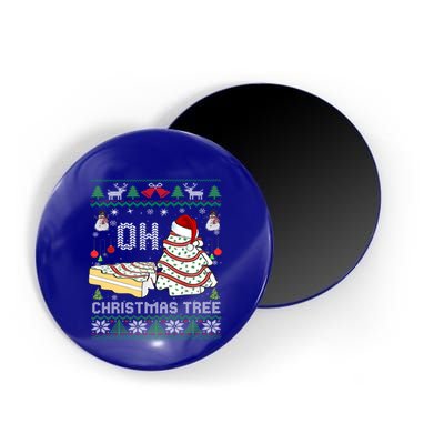 Oh Christmas Ugly Tree Cakes Debbie Becky Jen Cake Lovers Gift Magnet