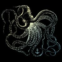 Octopus Cool Vintage Marine Biologist Ocean Sea Life 3 Backpack